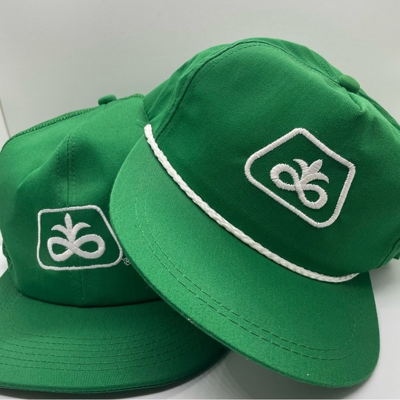 Vintage 90s Pioneer Seed SnapBack Hat Bundle - Picture 2 of 4